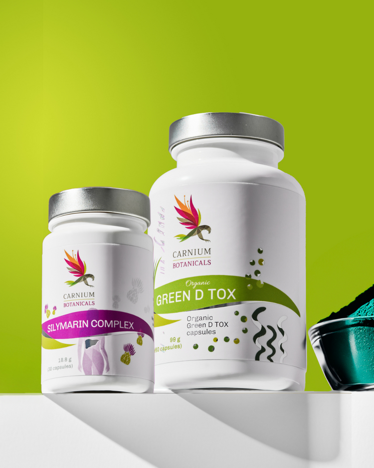 Paket "Grüne Entgiftung": Green D Tox + Silymarin Complex -10%