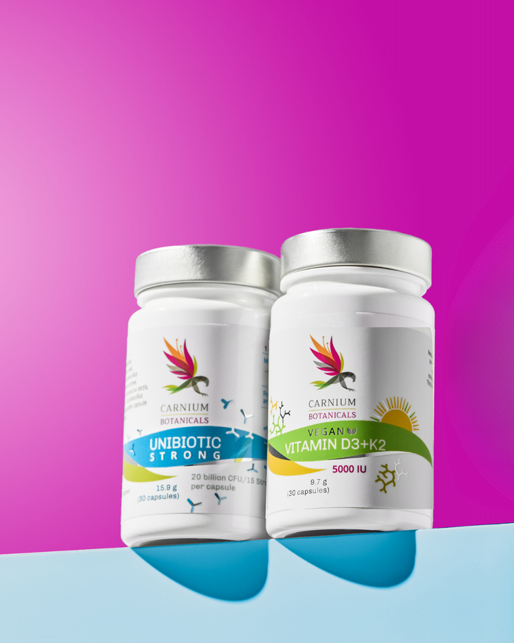Paket "Starkes Immunsystem": Unibiotic STRONG + Vitamin D3+K2 -10%