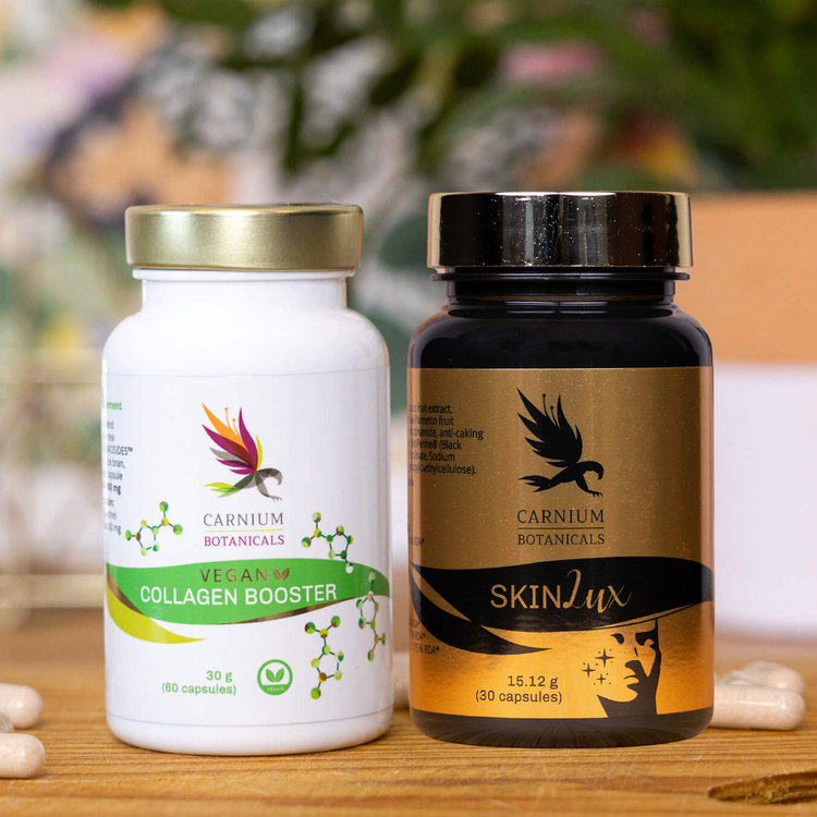 Paket "Strahlende Haut von innen": Vegan Collagen Booster + SKIN Lux -10%